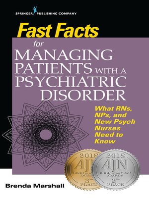 cover image of Fast Facts for Managing Patients with a Psychiatric Disorder